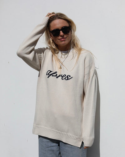 Apres Guernsey | Cream Cotton