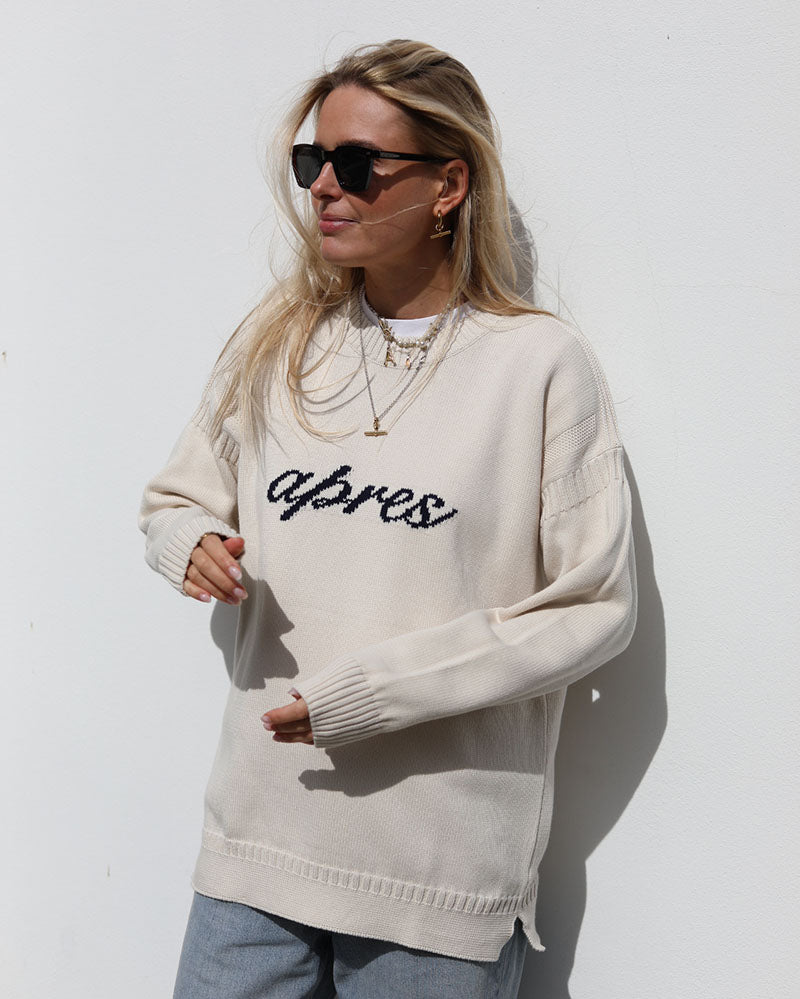 Apres Guernsey | Cream Cotton
