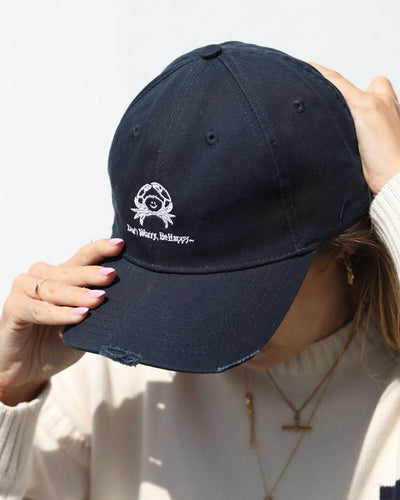 Don't Worry Be Happy | Distressed Dad Cap