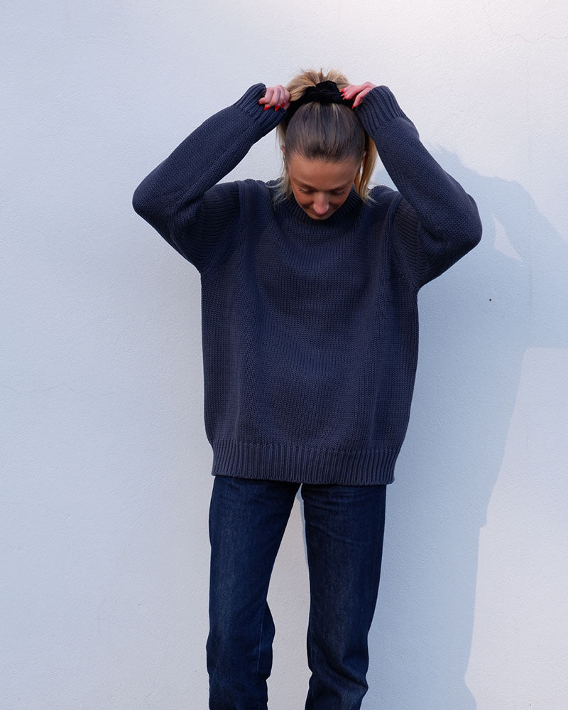 Hector | Slate Cotton