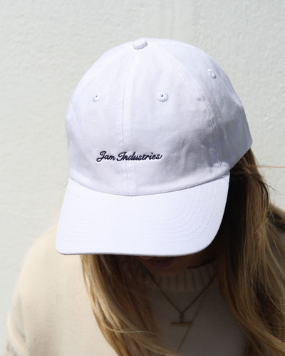 Jam Industries Dad Cap | White