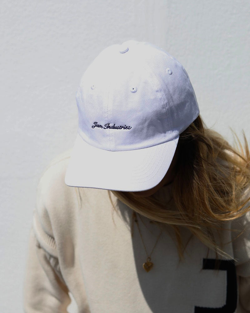 Jam Industries Dad Cap | White