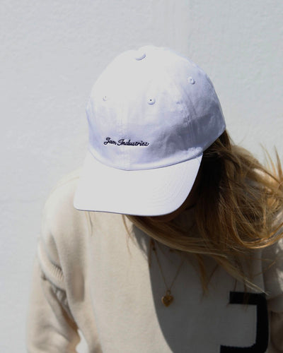 Jam Industries Dad Cap | White