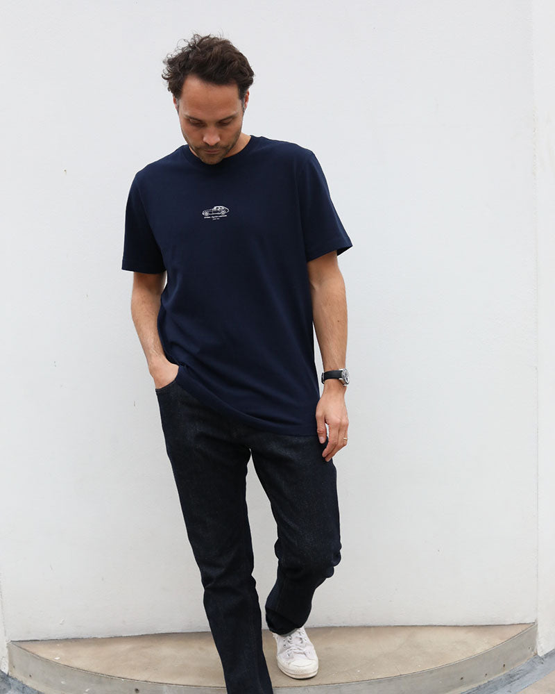 Nowhere Anywhere Everywhere | Navy Heavyweight T