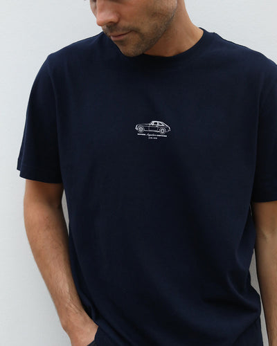 Nowhere Anywhere Everywhere | Navy Heavyweight T