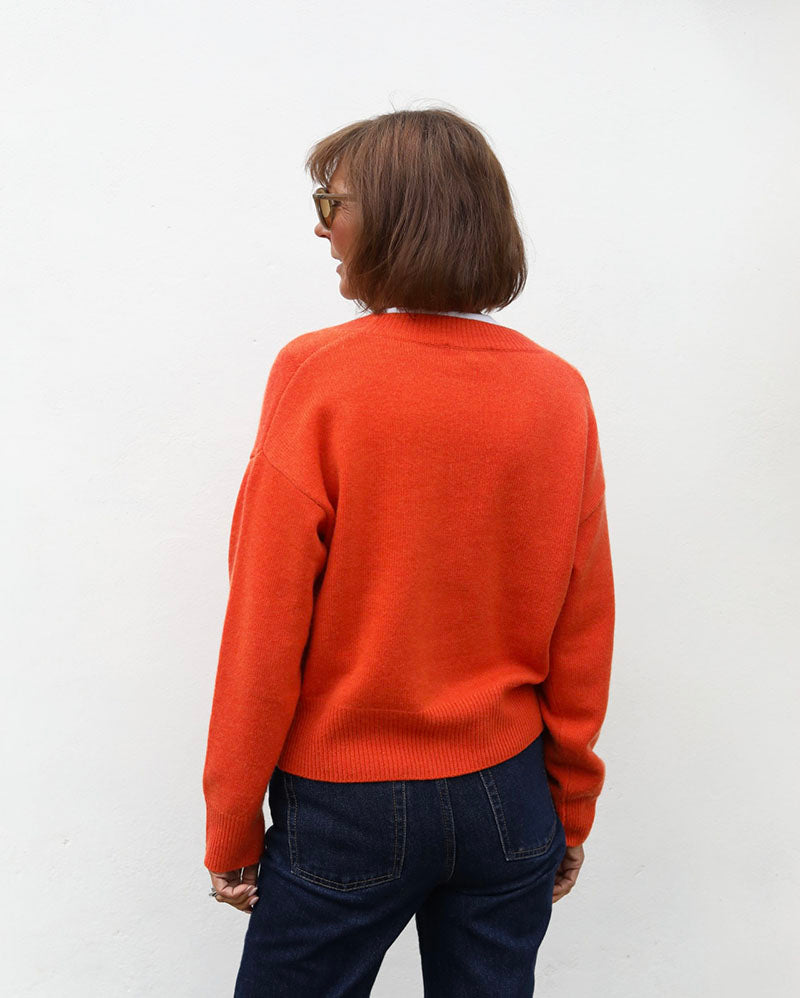 Monica Cardigan | Orange