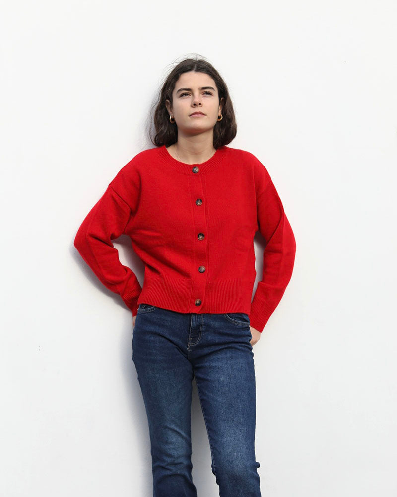 Betsy Cardigan | Cashmere-Merino