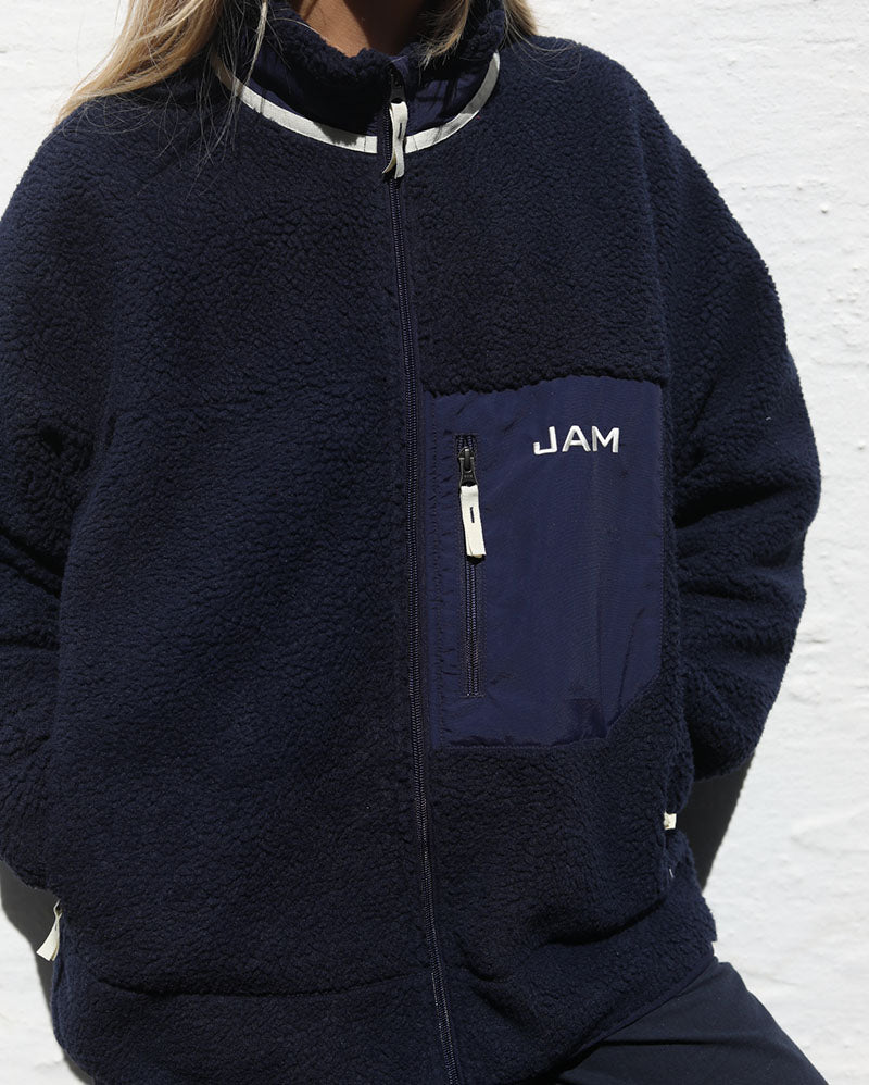 Rockaway Fleece | Navy