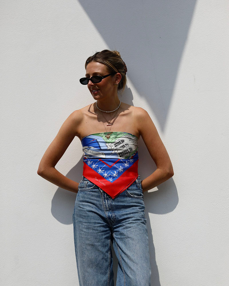 Silk Scarf | St Moritz Summer – Jam Industries