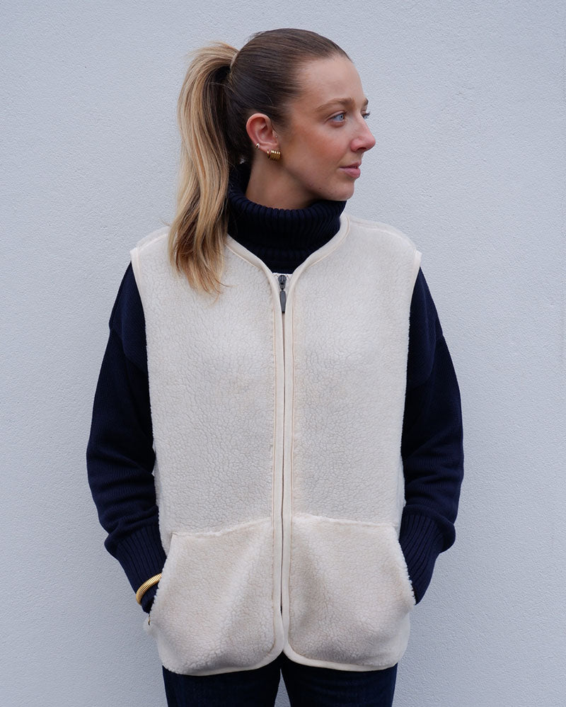 Teddy Gilet | Off White
