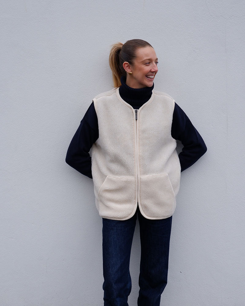 Teddy Gilet | Off White