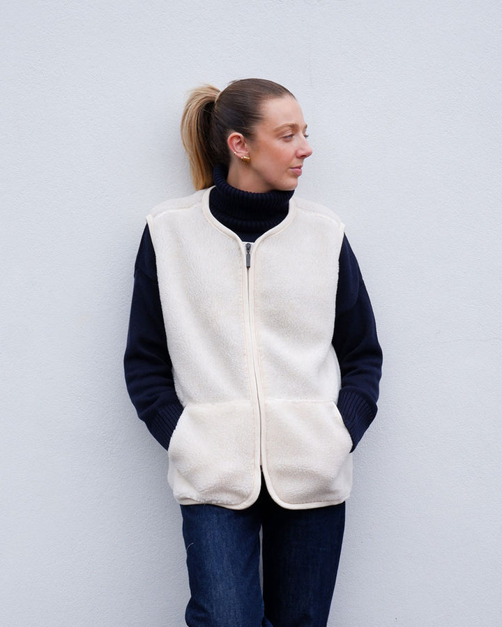 Teddy Gilet | Off White – Jam Industries