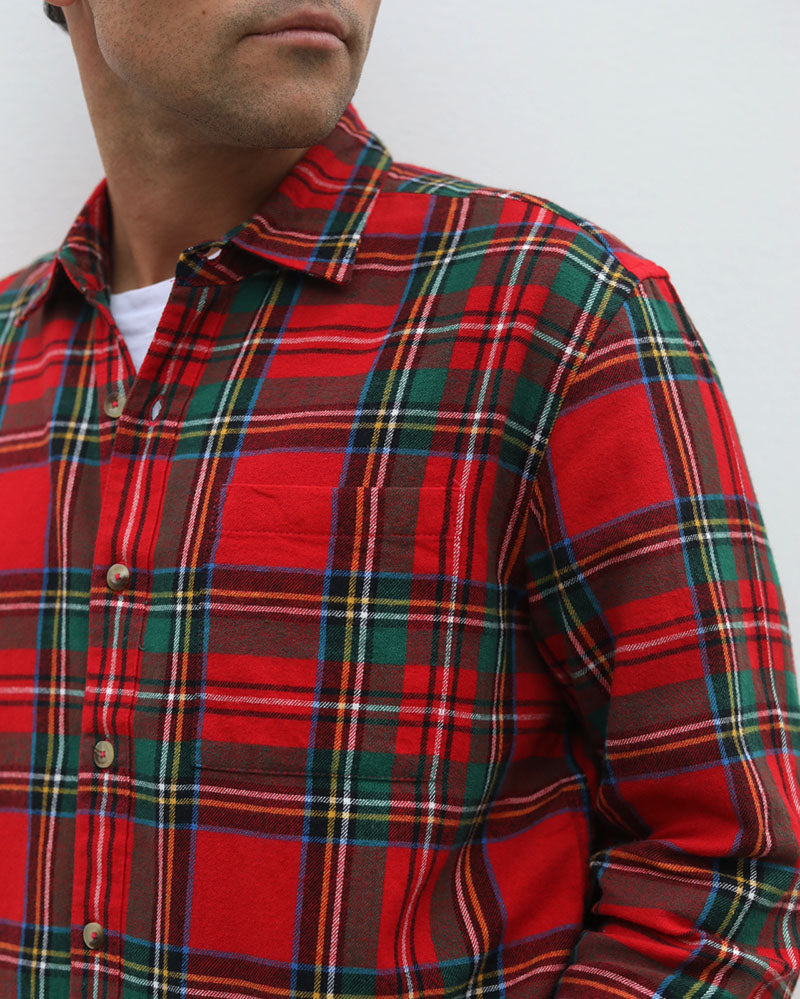 The Casey Shirt | Red Check