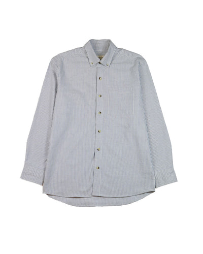 Oxford shirt | Blue pin stripe